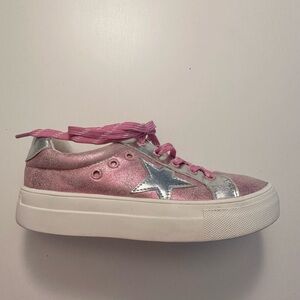 Mia Kids Sparklee Girl's Sneakers Lace-Up Shoes